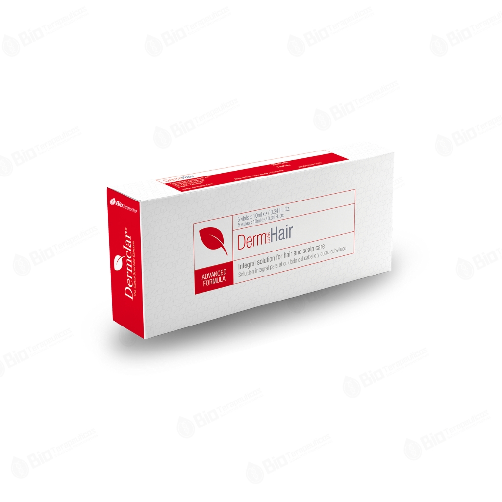 DERMCLAR HAIR 10 ML VIAL X 5