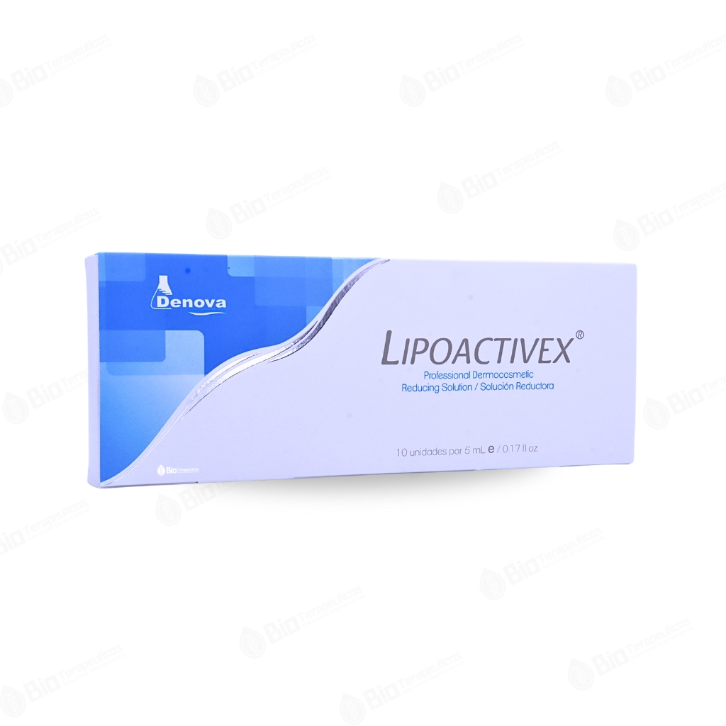 ANIV (LipoActivex)- Tratamiento Lipo Reductor (Ampolla 10 AMP X 5 ML)