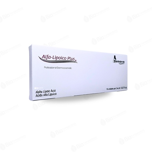 [DV-025] Alfa Lipóico Plus - Super Antioxidante (Ampolla 10 AMP X 2 ML)